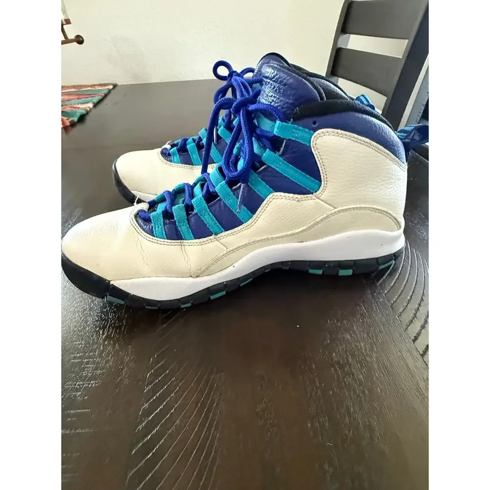 Air Jordan 10 Retro Charlotte Hornets City Pack 2016 Men’s Size 10